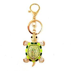 🆕💖NEW REALEASE Peridot Turtle Butterfly Handbag Charm
